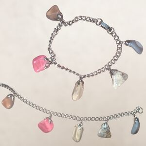 Multi-Stone Charm Bracelet